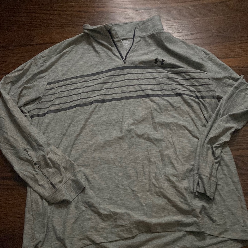 Grey UnderArmour 2xl quarter zip